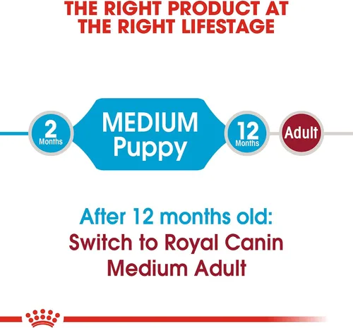 Vista 5 de Alimento seco Royal Canin para cachorros, medianos