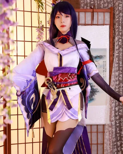 Vista 2 de FCCAM - Disfraz de Beidou para mujer, disfraz de cosplay Genshin Impact Beidou para mujer, disfraz de Halloween