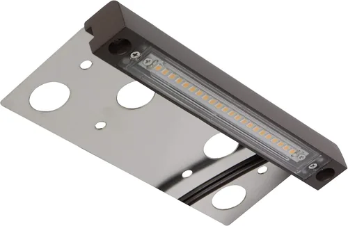 Vista 12 de GKOLED Luz Hardscape, luces de pared de pavimentadora, iluminación de paso de 6.8 pulgadas, chips LED integrados de 4 W 2700 K, carcasa de aluminio