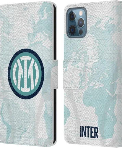 Vista 48 de Head Case Designs Officially Licensed Inter Milan Away 2025/26 Crest Kit Leather Wallet Case Compatible with Apple iPhone 11