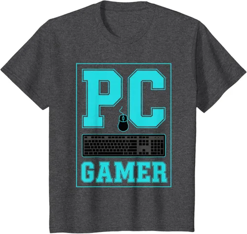 Vista 29 de PC Gamer Gaming Teclado Ratón Esports Computer Fan Camiseta
