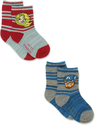 Vista 7 de Super Hero Adventures Spider-Man - Calcetines para niños pequeños, paquete de 6