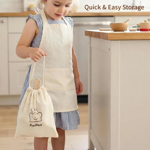 Vista 7 de PairPear Comida de madera para la cocina de los niños, juego de simulación