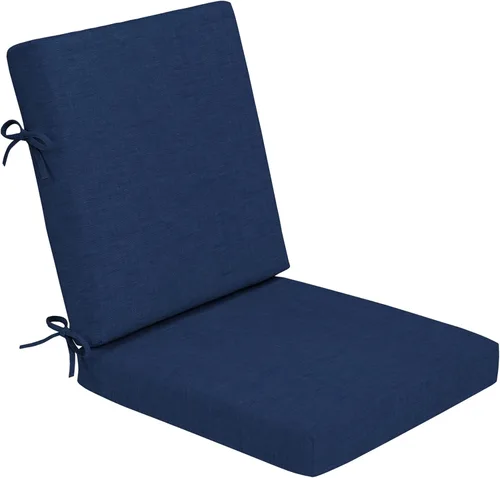 Vista 12 de Arden Foam - Cojín para silla de comedor al aire libre, 20 x 20 pulgadas, fabricado con espuma ProFoam, resistente a la lluvia, resistente a
