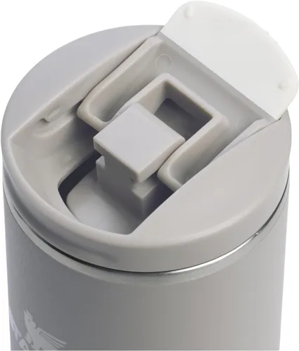 Vista 2 de STANLEY Transit FlipTop - Taza de viaje para café a prueba de fugas, acero inoxidable aislado al vacío, se mantiene caliente o fría durante horas