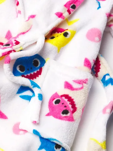 Vista 2 de Nickelodeon Bata de tiburón para bebés y niñas