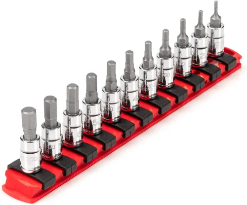 Vista 9 de TEKTON Juego de llaves hexagonales, 10 piezas SHB90105