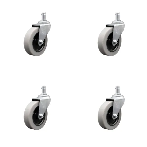 Vista 20 de Service Caster Marca – Compatible con/reemplazo para – Carritos de limpieza de conserje – Se adapta a la mayoría de carritos de limpieza Rubbermaid