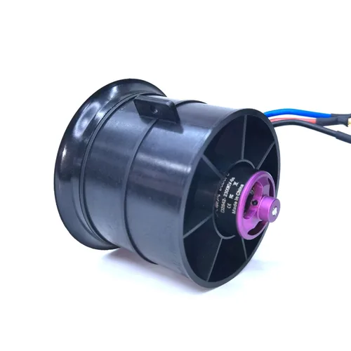 Vista 8 de Motor sin escobillas 4S 3400KV 16.8V para EDF 2.756 in 12 aspas ventilador eléctrico conducido, motor de alta velocidad 57120RPM, Hobby Jet Engine