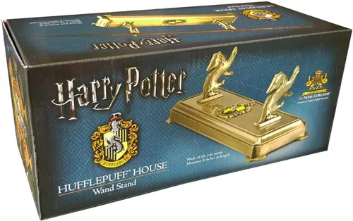 Vista 3 de The Noble Collection Harry Potter Hufflepuff House - Soporte para varita