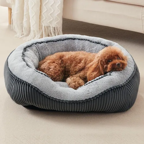 Vista 11 de Camas para perros y gatos pequeños, medianos y grandes. Cama lavable para mascotas, sofá cama ortopédica para perros, cama suave y calmante