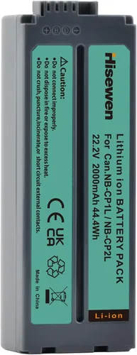 Vista 5 de Batería NB-CP2L NB-CP1L de 2000 mAh para impresoras fotográficas Canon SELPHY CP1300 CP1200 CP100, CP200, CP220, CP300, CP330, CP400, CP510, CP770