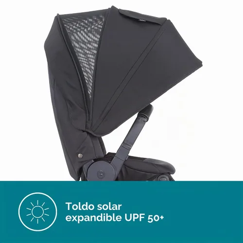 Vista 7 de Contours Element Side by-Side - Cochecito convertible para niños pequeños y bebés, individual a doble, opciones de asientos reversibles, compatible