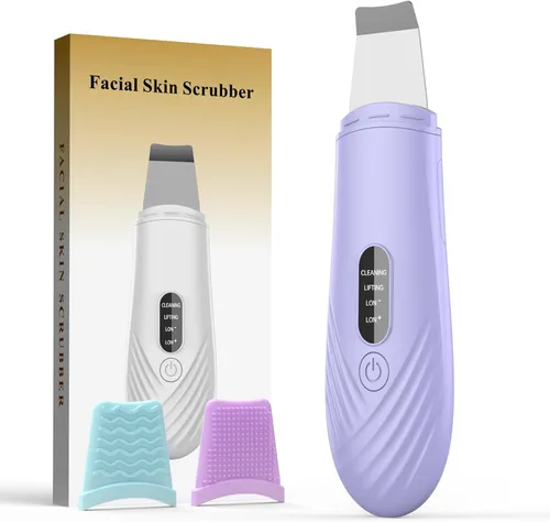 Vista 10 de Espátula Limpiadora de Piel Facial, Herramienta Removedora de Puntos Negros para Limpieza Profunda Facial, Espátula Facial Limpiadora de Poros con 4