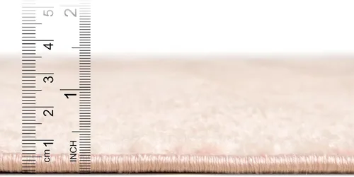 Vista 5 de Unique Loom Eos Collection - Alfombra rectangular de 2 pies x 3 pies 1 pulgada, color rosa clavel y marfil