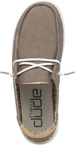 Vista 192 de Hey Dude Wendy - Zapatos de mujer, mocasines sin cordones para mujer, cómodos y ligeros