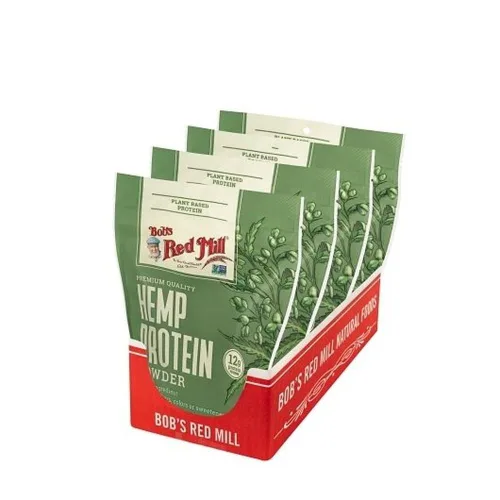 Vista 3 de Bob's Red Mill Proteína en polvo de cáñamo, 16 onzas (paquete de 4) – Sin OMG, vegano, apto para paleo, apto para dieta cetogénica, Kosher