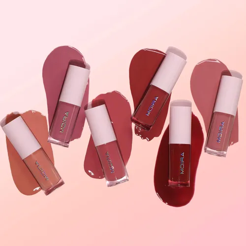 Vista 5 de Moira Glow Getter - Aceite hidratante para labios (016, Au Naturel)