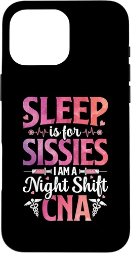 Vista 19 de iPhone 16 Sleep Is For Sissies CNA Certified Nursing Assistant Nurse Case