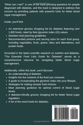 Vista 2 de The Essential Foods Lists for Diabetes With Lists of 1800+ Foods to eat Diabetes Meal Planning & Healthy Eating Guide for Diabetes