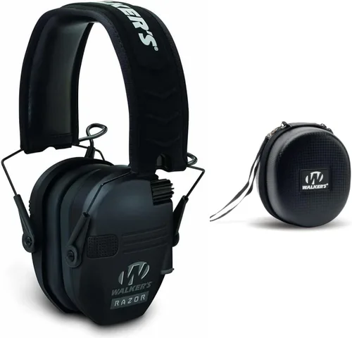 Vista 15 de Walker's Razor Slim - Protector auditivo electrónico para tiro (amplificación y supresión de sonido) con estuche protector
