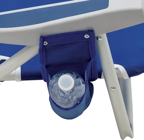 Vista 12 de Rio Beach - Silla de playa plegable de 5 posiciones para niños, color azul