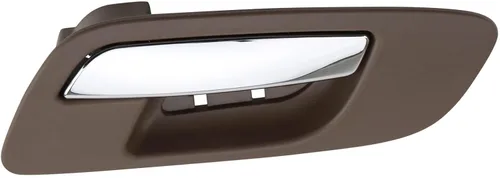 Vista 84 de TRQ Manija de puerta interior delantera izquierda cromada y negra para el lado del conductor compatible con Ford F-150 2012-2014