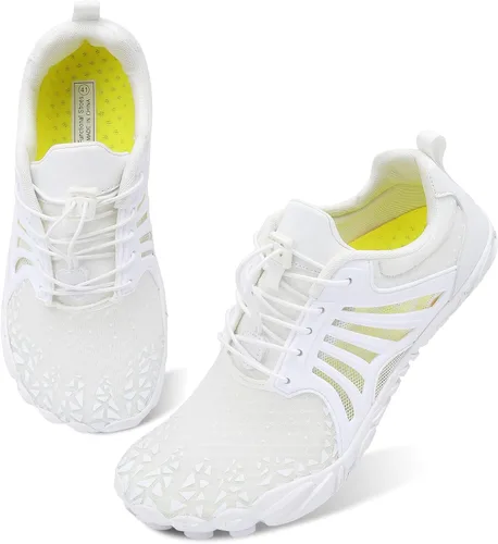 Vista 2 de Scurtain Unisex Mens Womens Athletic Hiking Water Shoes Quick Dry Barefoot Aqua Shoes Swim Shoes Beach Shoes with Drainage