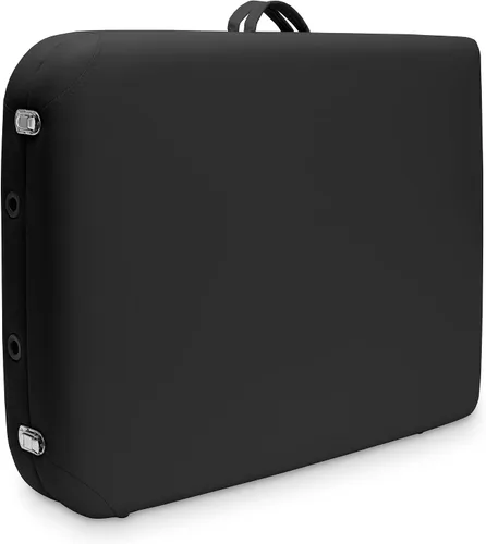 Vista 2 de Saloniture Mesa de masaje plegable portátil básica - Negro