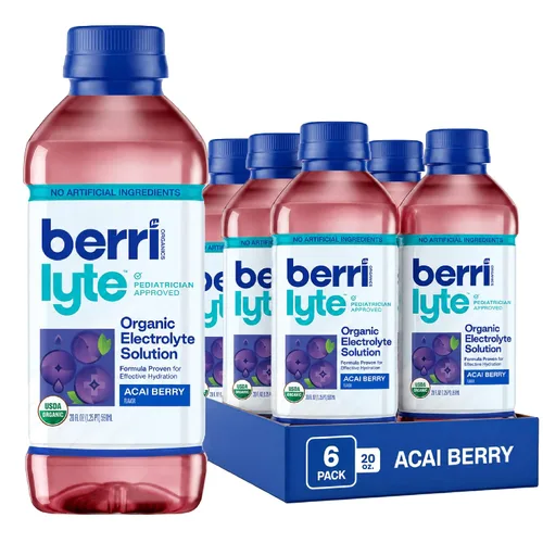 Vista 12 de Berri Lyte - Bebida orgánica con electrolitos, 2 unidades, sabor a bayas