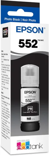 Vista 11 de Epson 552 EcoTank Ink Botella de ultra alta capacidad cian (T552220-S) Funciona con ET-8500, 8550