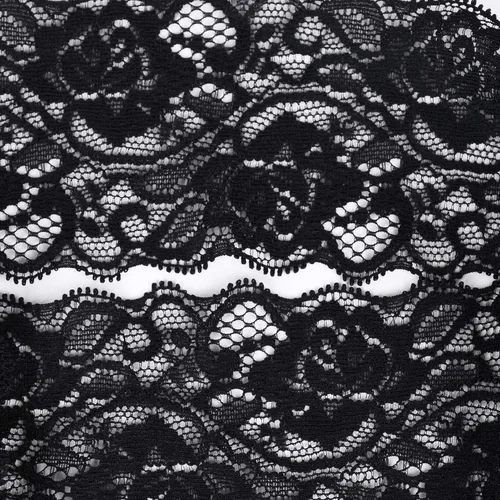 Vista 5 de Yastouay Tanga de encaje negra para mujer, bragas de encaje, tangas de algodón, ropa interior para mujer