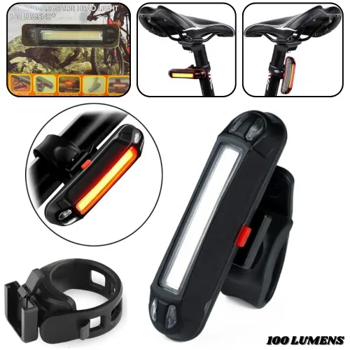 Luz Trasera Para Bicicleta Recargable de IMPONOVEDADES