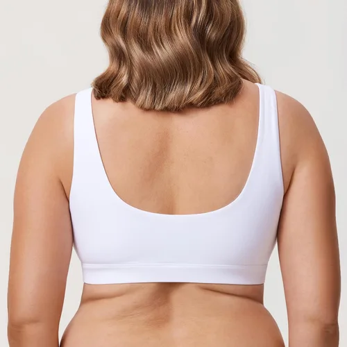 Vista 5 de DELIMIRA Women's Natrelax Front Closure Wireless Bras - Plus Size Full Coverage No Underwire Unlined Comfort Bra