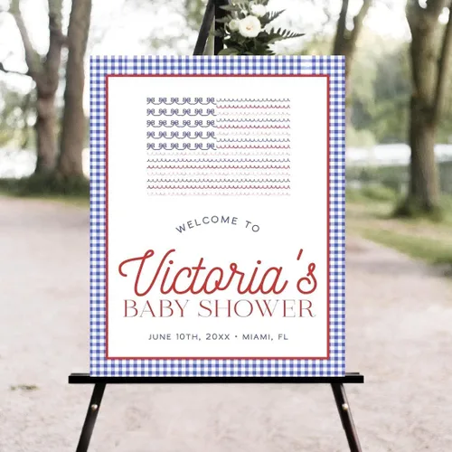 Vista 7 de Cartel de bienvenida para niños o niñas, decoración rosa y azul para baby shower, bonito cartel de fiesta de color pastel para bebé niño o niña al
