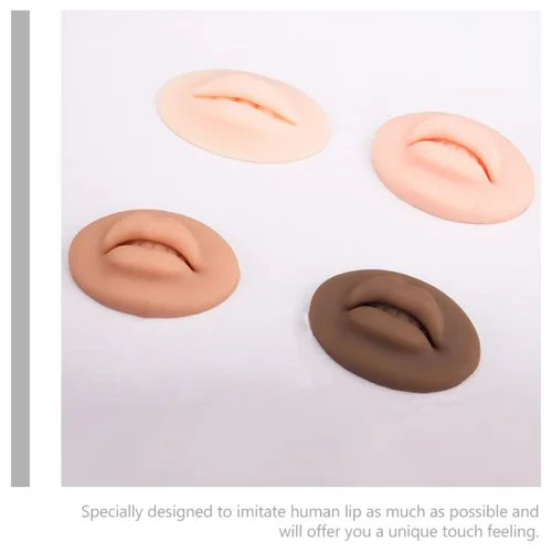 Vista 3 de Balacoo 3 piezas de silicona máscara de labios de maquillaje cosas de labios accesorios de maquillaje dermografos micropigmentacion labios