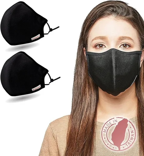 Vista 9 de Shero Reusable Copper Infused Face Mask With Nose Wire, Washable, Breathable and Adjustable