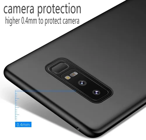 Vista 3 de Funda para Samsung Galaxy Note 8 [protección delgada] [protege de golpes/arañazos/caídas/marcas] [plástico PC de alta calidad] cubierta dura