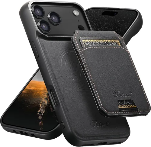 Vista 33 de PASNEW Funda para Pixel 9 Pro XL, Cartera de Cuero Premium con Soporte para Tarjetas [3 Tarjetas] con Soporte Plegable y Cubierta Magnética