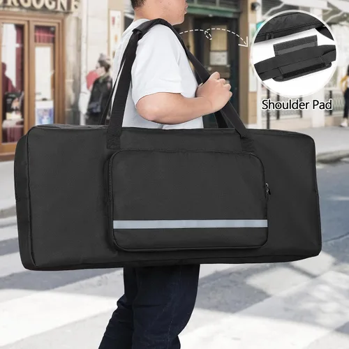 Vista 5 de GRAOSO Bolsa de transporte para bebé, compatible con Baby Bjorn Bouncer Balance Soft and Bouncer Bliss, bolsa de viaje con doble cremallera