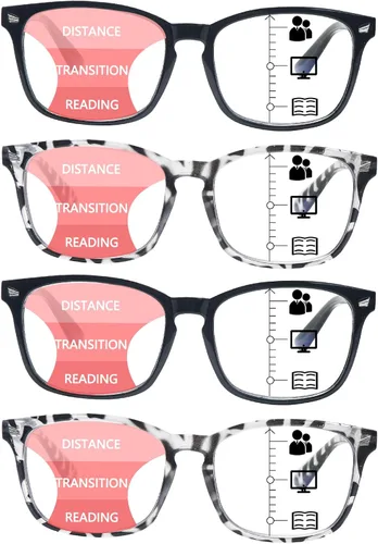 Vista 13 de SIGVAN Progressive Multifocal Computer Glasses Women Men Blue Light Blocking Reading Glasses Spring Hinge Readers