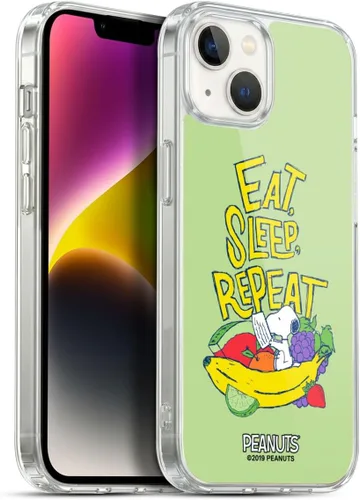 Vista 40 de Head Case Designs Funda de gel suave con licencia oficial de Peanuts Charlie y Snoopy Naturally Sweet compatible con Apple iPhone 7 Plus/iPhone 8