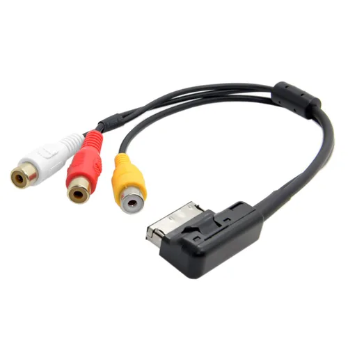 Vista 13 de chenyang Estéreo de 0.138 in a medios en AMI MDI Audio Aux Cable adaptador para X164 X166 W204 X204 W176 W207 A207 C207 W211 W218 W212 coche