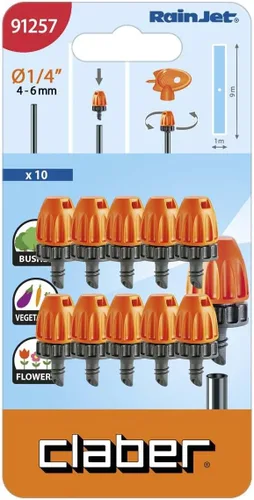 Vista 2 de Claber 91257 - Boquilla de micropulverización de tira (paquete de 10)