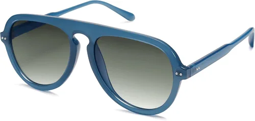 Vista 3 de SOJOS Gafas de sol retro estilo aviador para mujer, estilo vintage, marco de plástico, lentes de sol para mujer, SJ2255