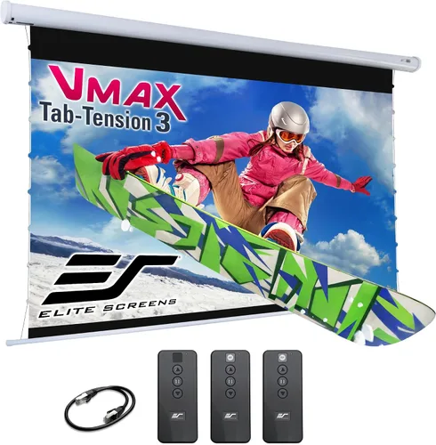 Vista 10 de Elite Screens VMAX 3 135" 16:9 Pantalla de proyector motorizada VMAX135UWH3 Negro