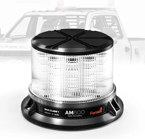 Vista 3 de Feniex AM600 Baliza LED de alta intensidad, SAE Clase 1 (Ambar)