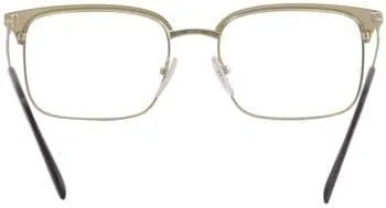 Vista 4 de Prada PR 55VV - Lentes para hombre color dorado pálidonegro 55