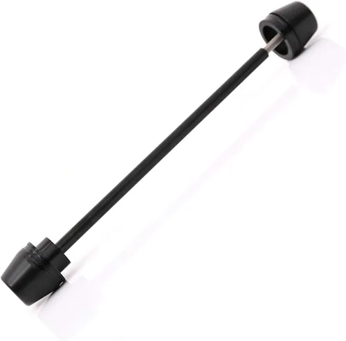 Vista 8 de MC MOTOPARTS Compatible con MT07 FZ07 2013 Negro Eje de Rueda Delantera Tenedor Sliders Protectores Crash Protector