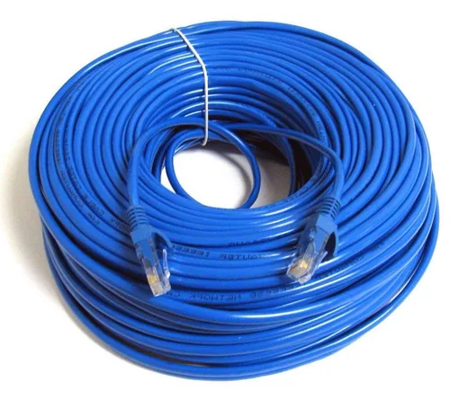Vista 3 de Nuevo 100ft 98.4 ft Azul 100' Ft Rj45 Cat6 Ethernet LAN Red Internet Computadora Patch Cable